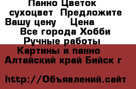 Панно Цветок - сухоцвет. Предложите Вашу цену! › Цена ­ 4 000 - Все города Хобби. Ручные работы » Картины и панно   . Алтайский край,Бийск г.